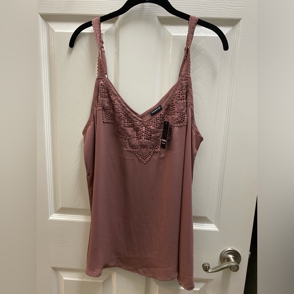 Torrid Pink Camisoles Top